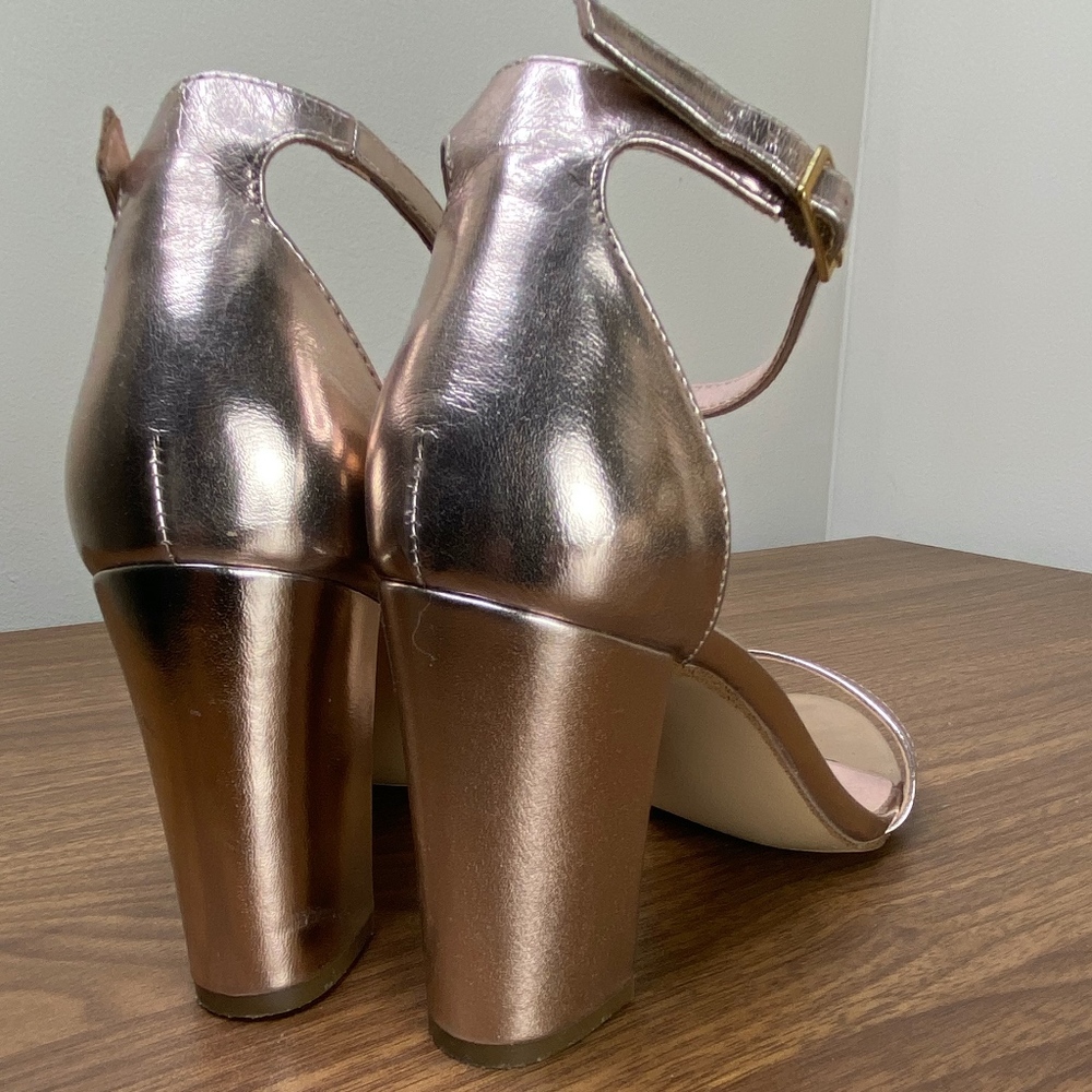 Rose Gold Madden Girl heels